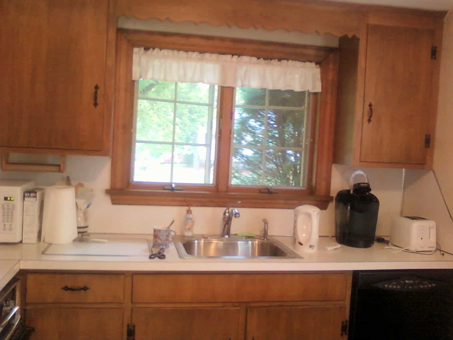 Dark and Cramped Kitchen