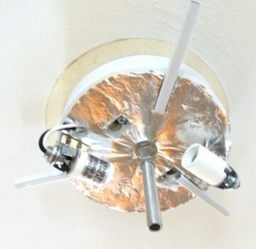 How To Replace A Light Fixture - Jenna Kate At Home