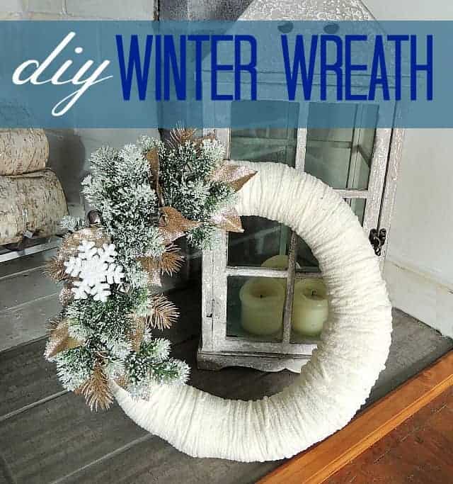 DIY Winter Wreath