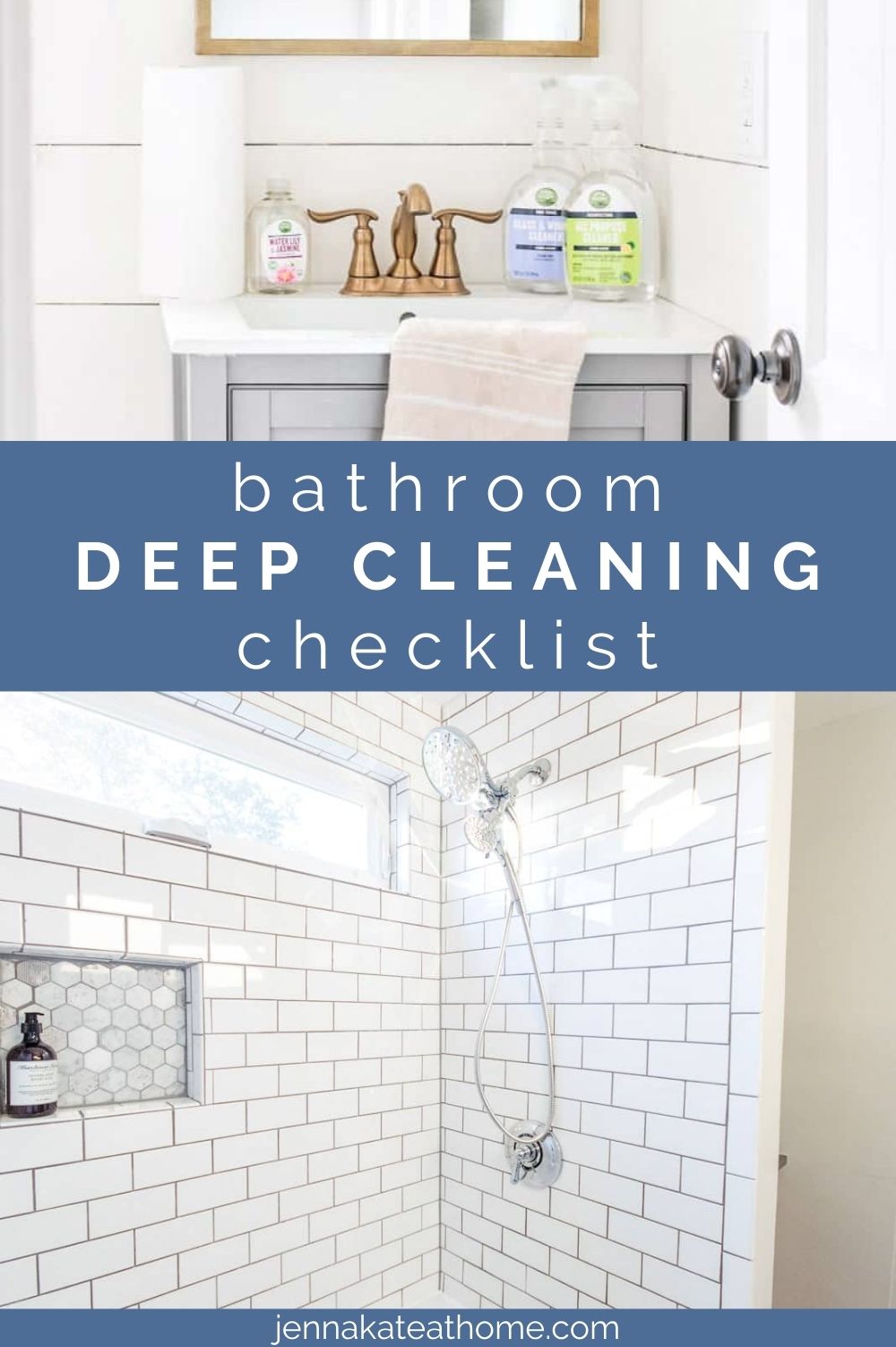 bathroom deep cleaning checklist