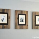 DIY wood picture frame