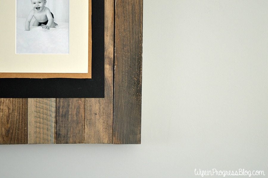 Easy DIY Wood Picture Frame Project