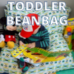 DIY toddler bean bag chair