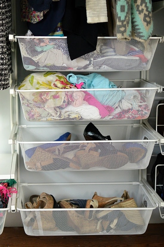 DIY Customizable Closet System - IKEA Algot