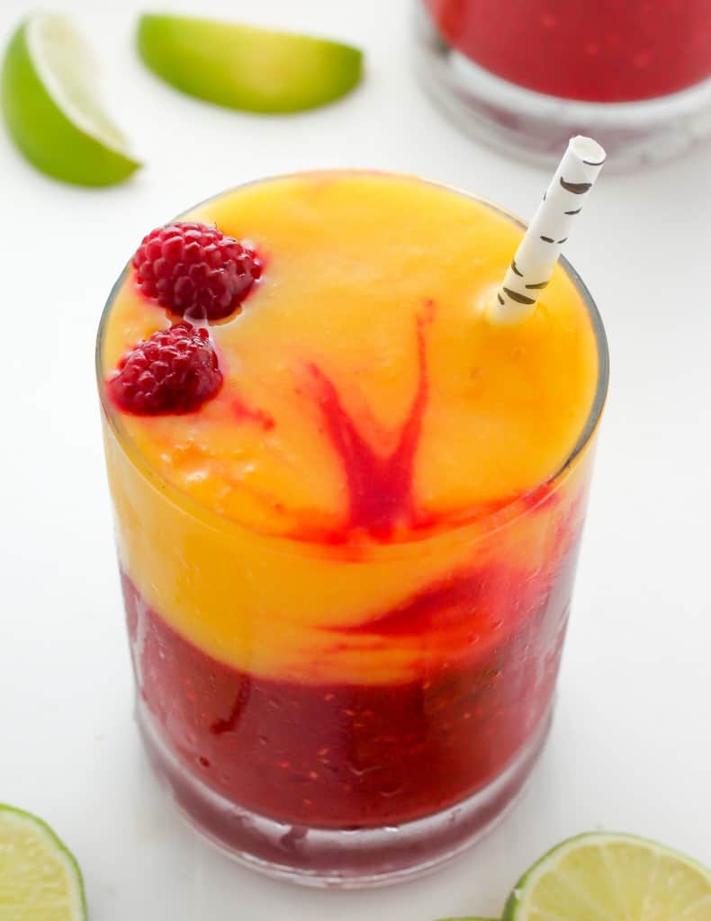 strawberry mango margarita - 9 delicious summer cocktails