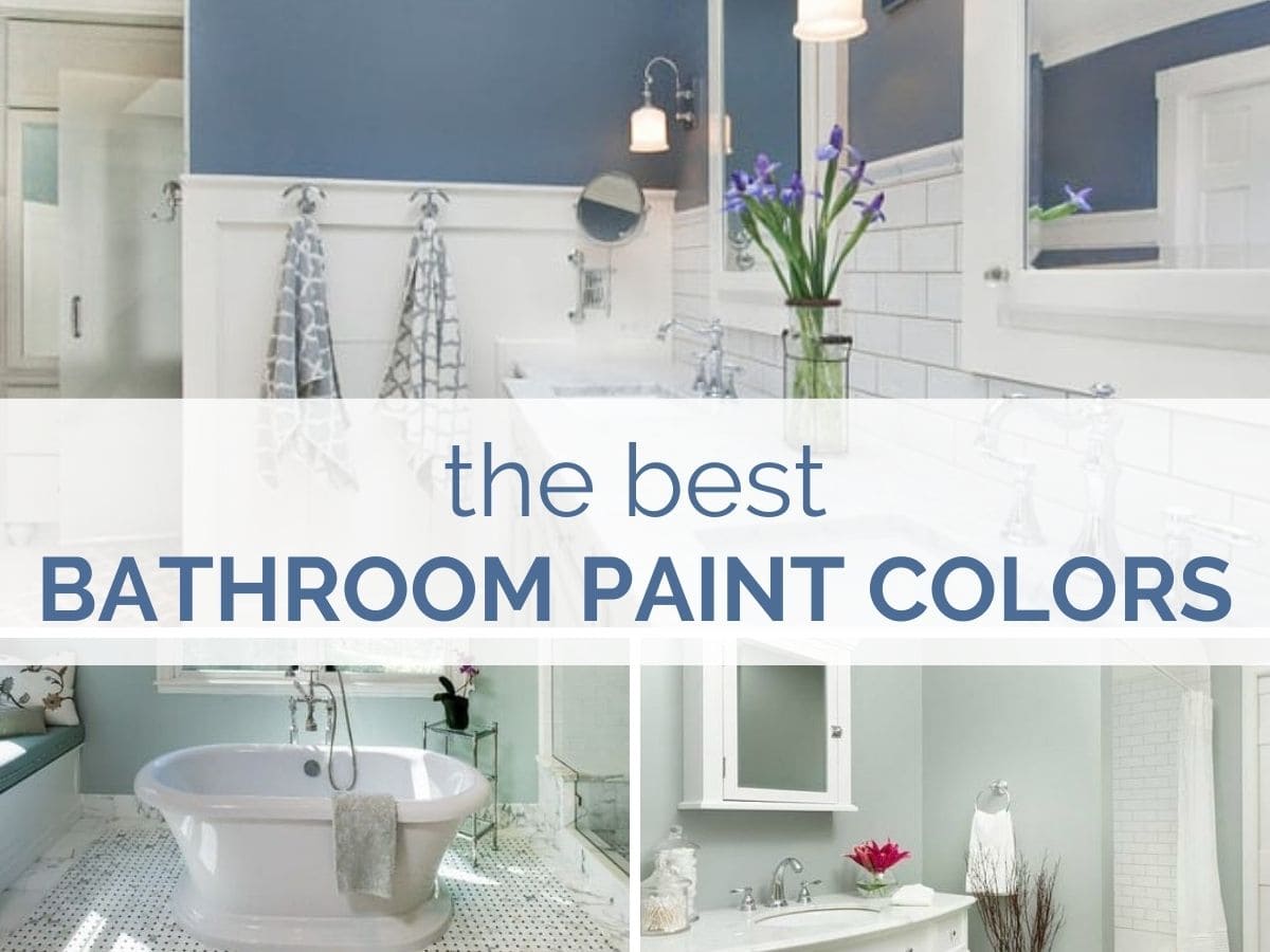 The best bathroom paint colors header image