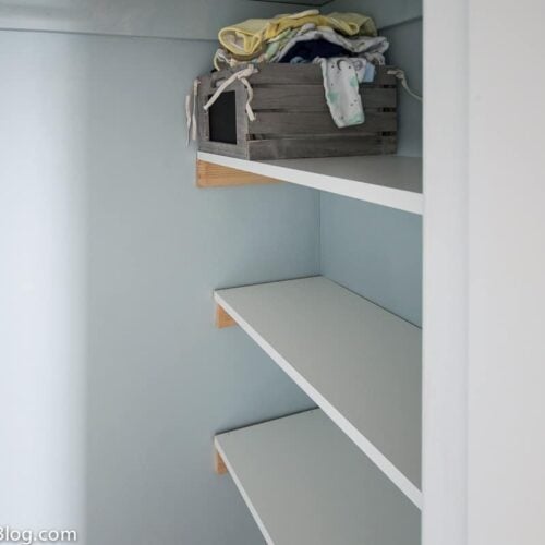 The Easiest DIY Closet Shelves Jenna Kate at Home