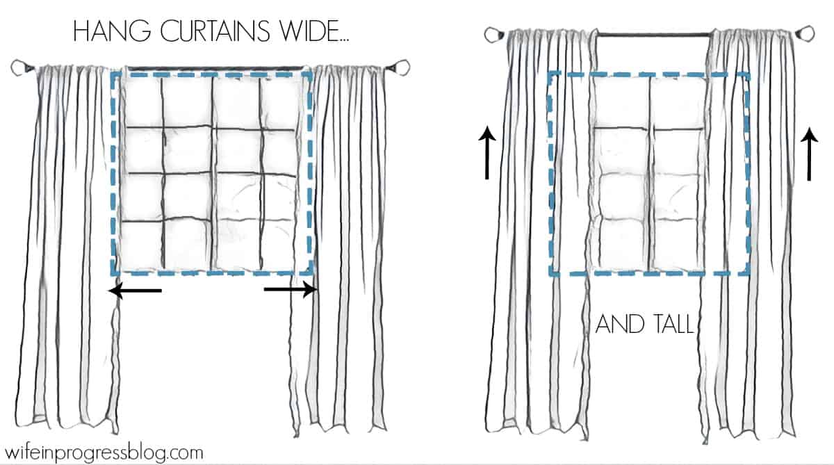 How To Hang Curtains Simple Tips For A Bigger And Brighter Room