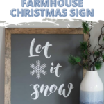 DIY Farmhouse Christmas Sign