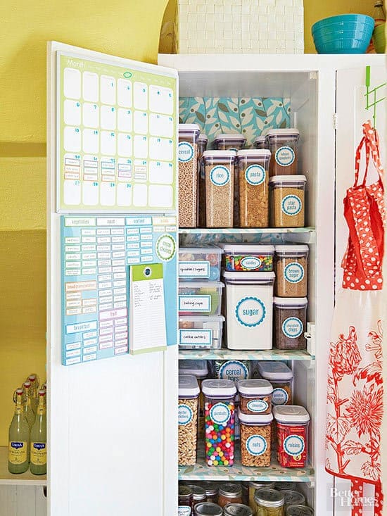 The Best Kitchen Organization Ideas - use an armoire 