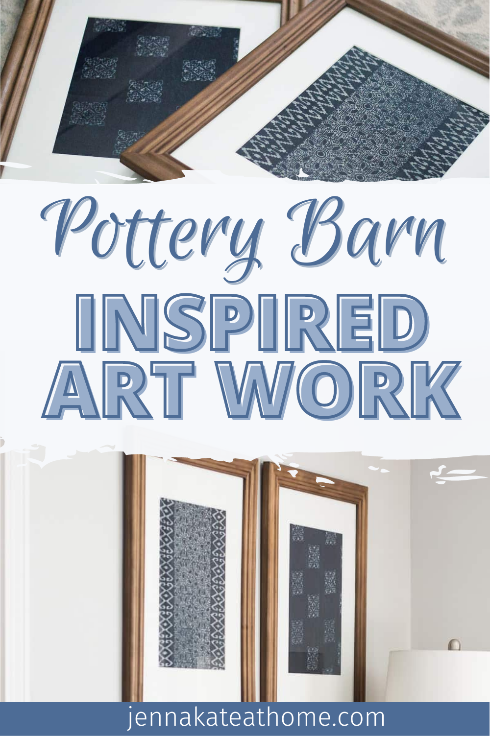 Pottery Barn Inspired Art Work