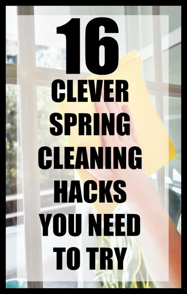 16 clever spring cleaning hacks and tips that you need to try