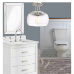 Master bathroom makeover design plan