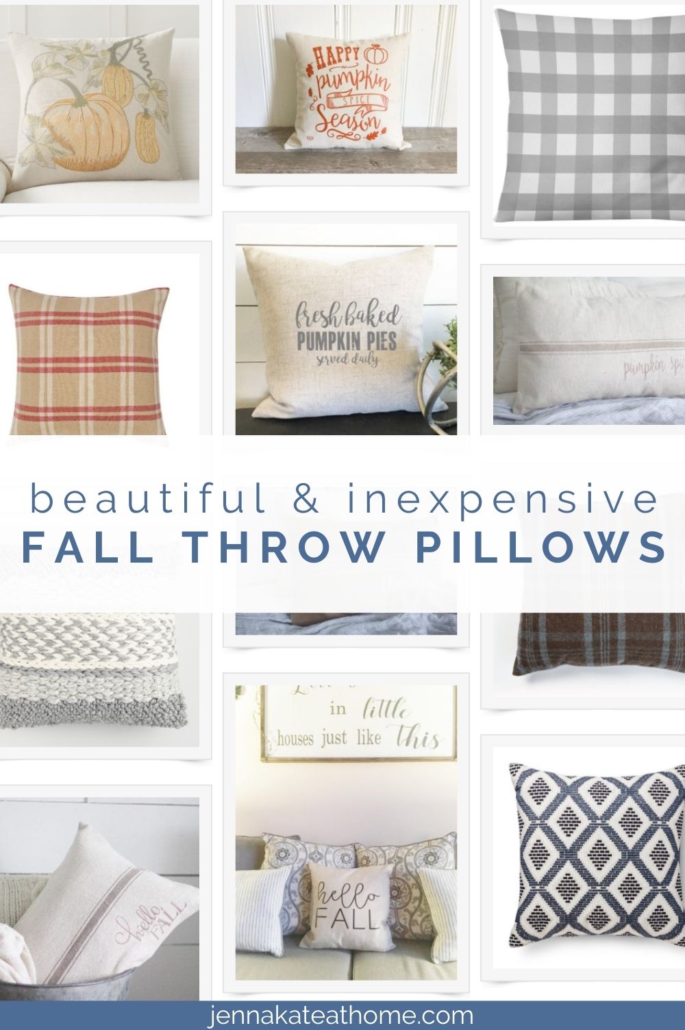 pillows for fall