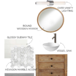 Guest bathroom design plans