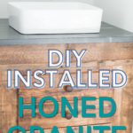 Installing Honed Granite