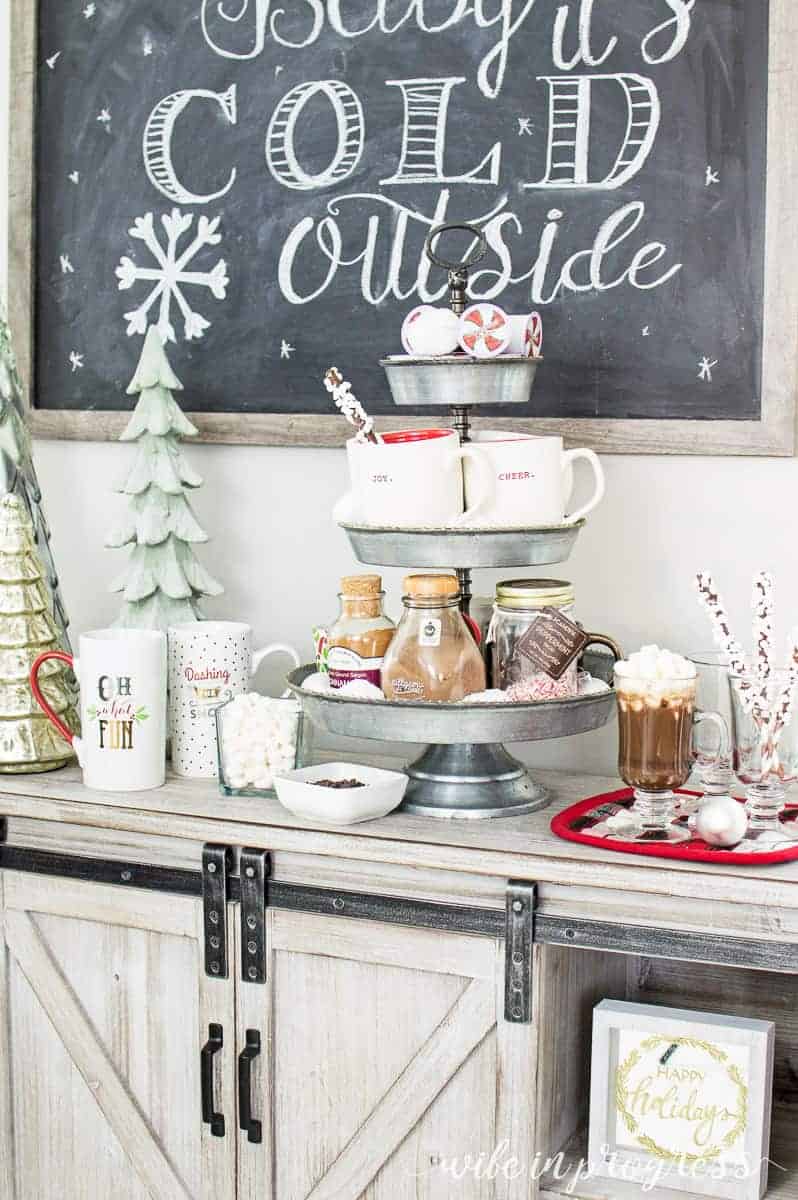 DIY Wire Coat Hanger Evergreen Christmas Wreath - Jenna Kate at Home