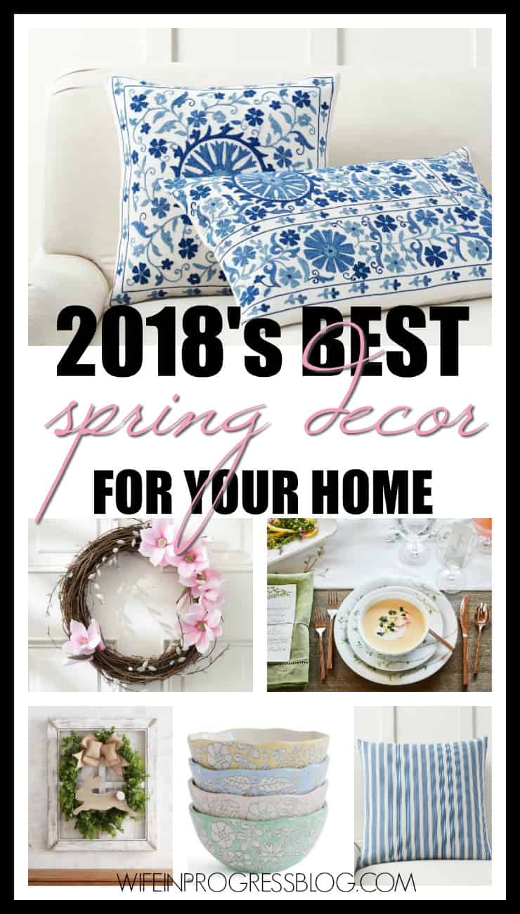Spring home decor ideas for your own home! You'll love these!