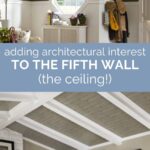 add interest to the ceiling