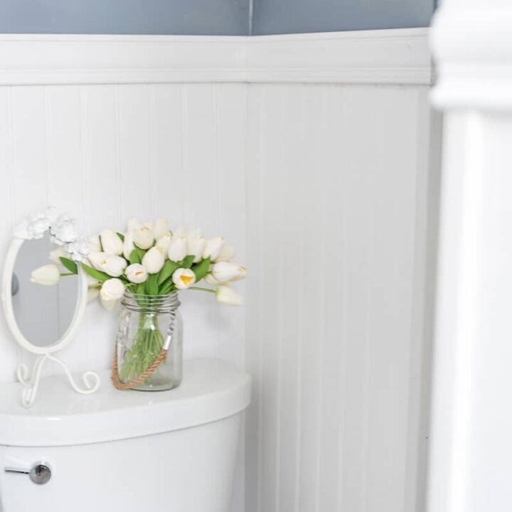 Beadboard in a Bathroom: How To Install Your Own In an Afternoon