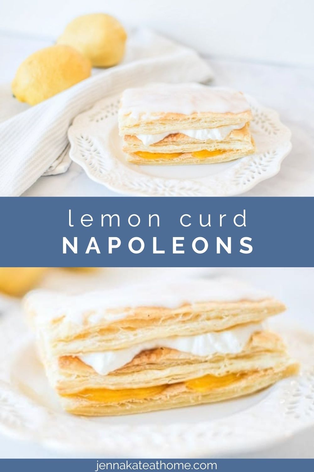 lemon curd napoleons
