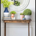 Spring decorating ideas for small entryway