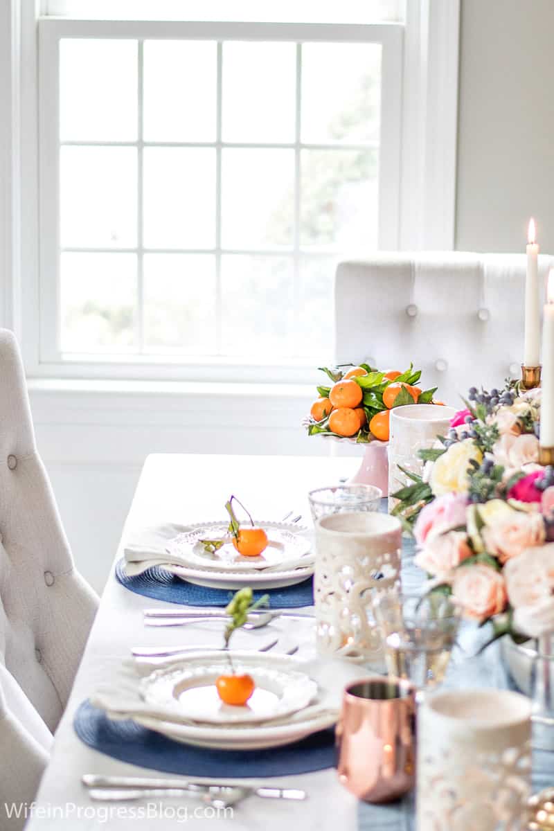 Mother's Day Luncheon beautiful decorated tablescape