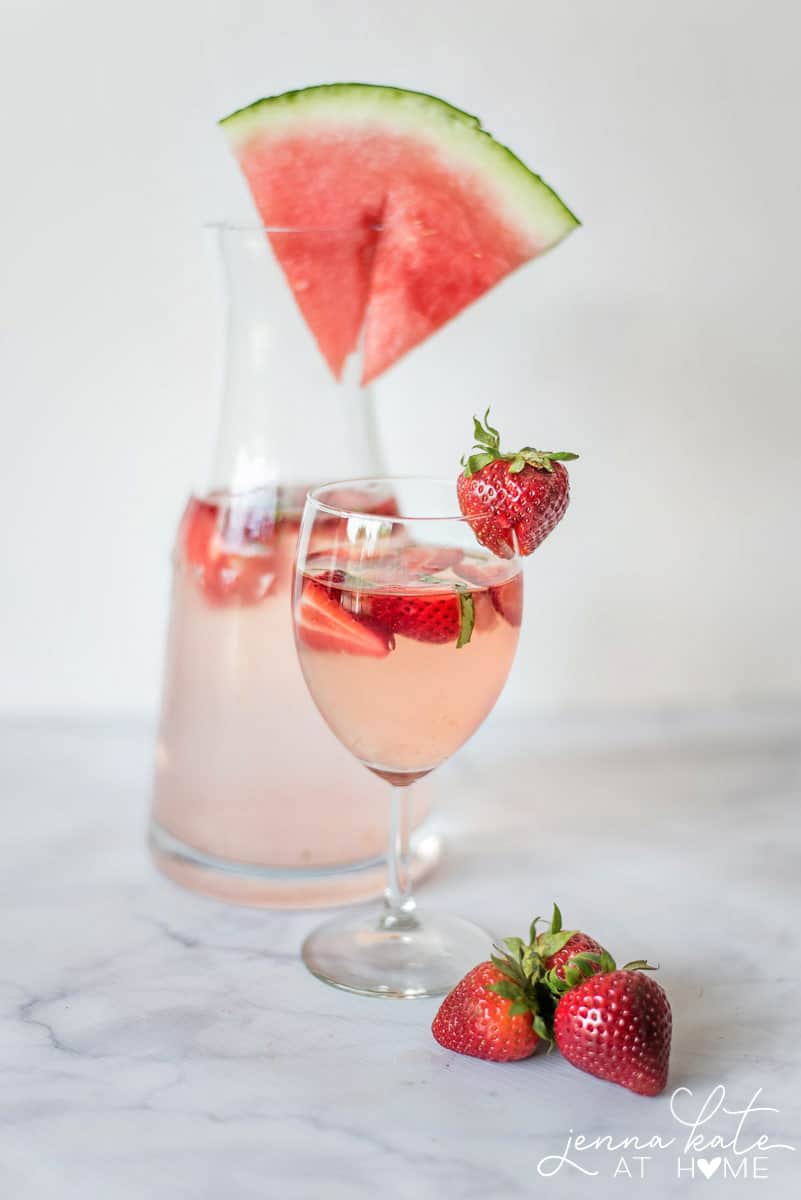 A refreshing rosé cocktail is the perfect summer drink