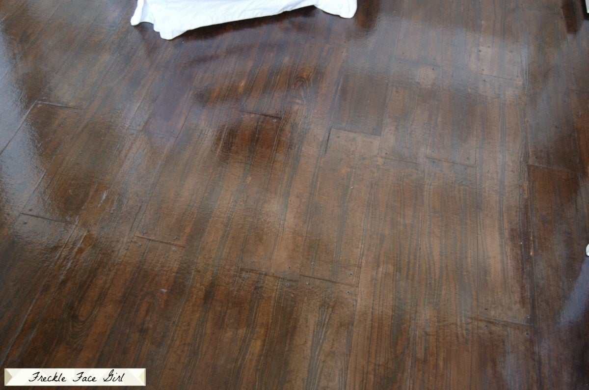 paper bag faux hardwood floors