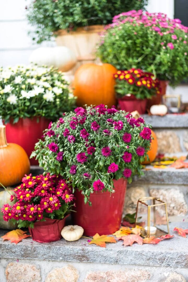 Front Porch Decor Ideas: A Classic Fall Harvest Entrance