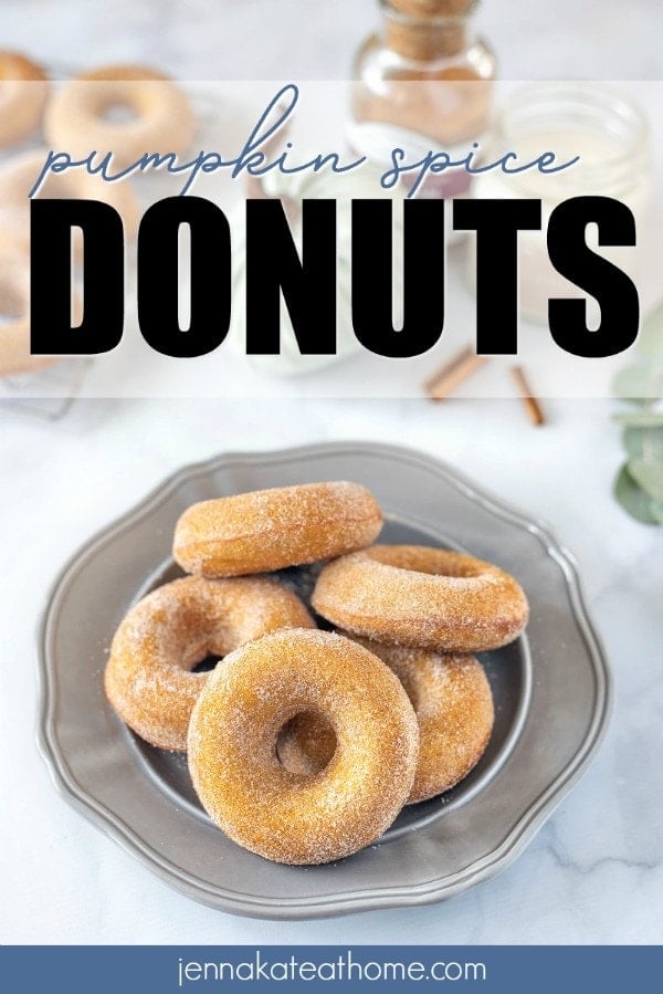 Baked Pumpkin Spice Donuts - Jenna Kate at Home