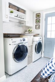 Laundry Room Makeover Reveal - Jenna Kate at Home