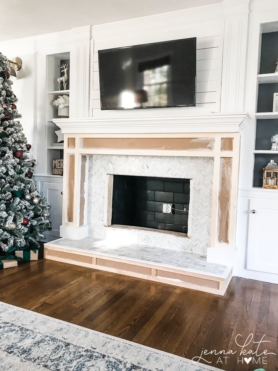 How to make a fireplace surround from MDF