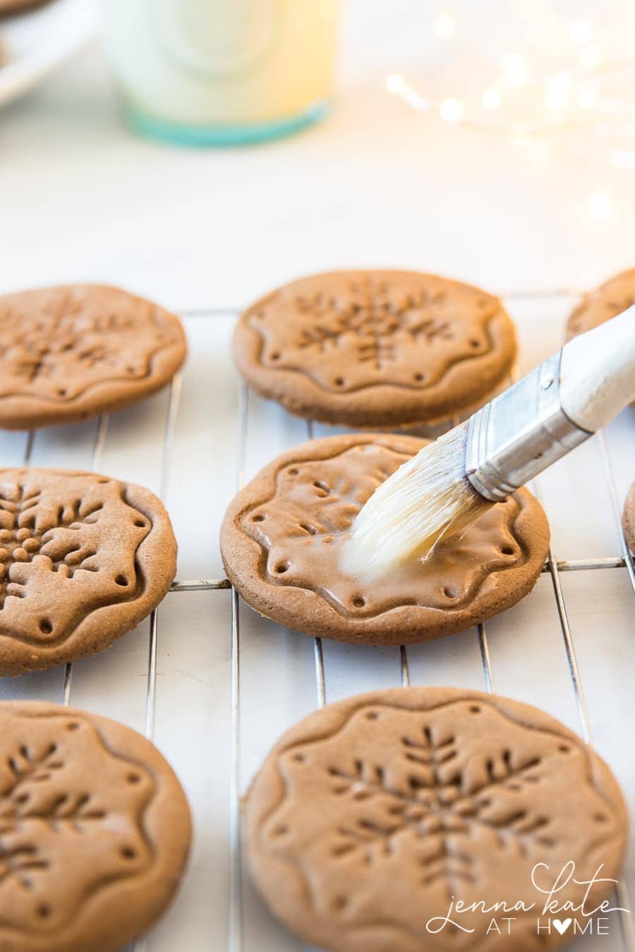 Easy soft gingerbread cookie that are perfect for cut outs
