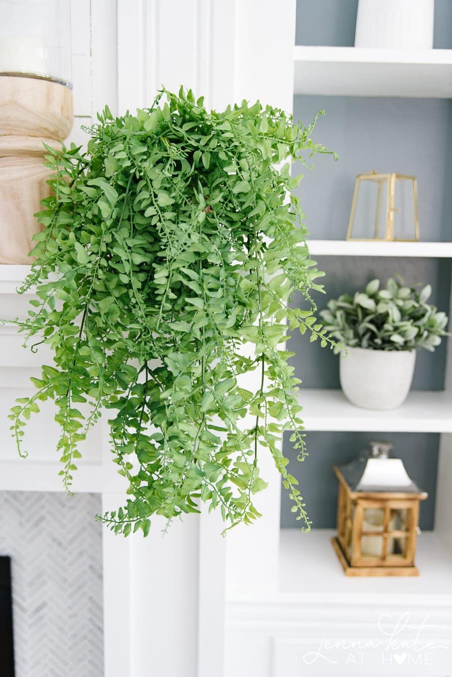 DIY Faux Trailing Plant For Spring Decor