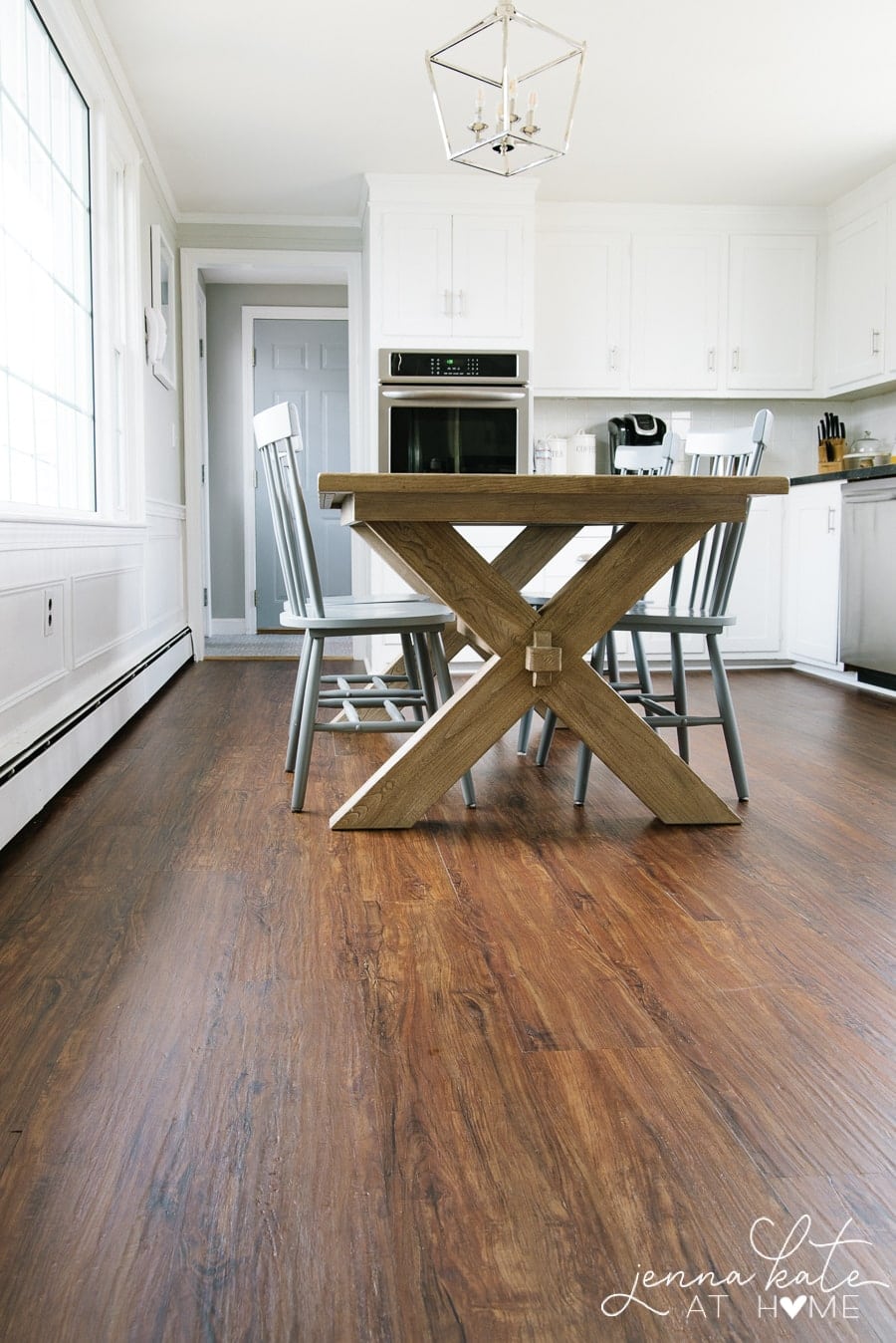 Installing luxury vinyl plank flooring  over existing linoleum floors