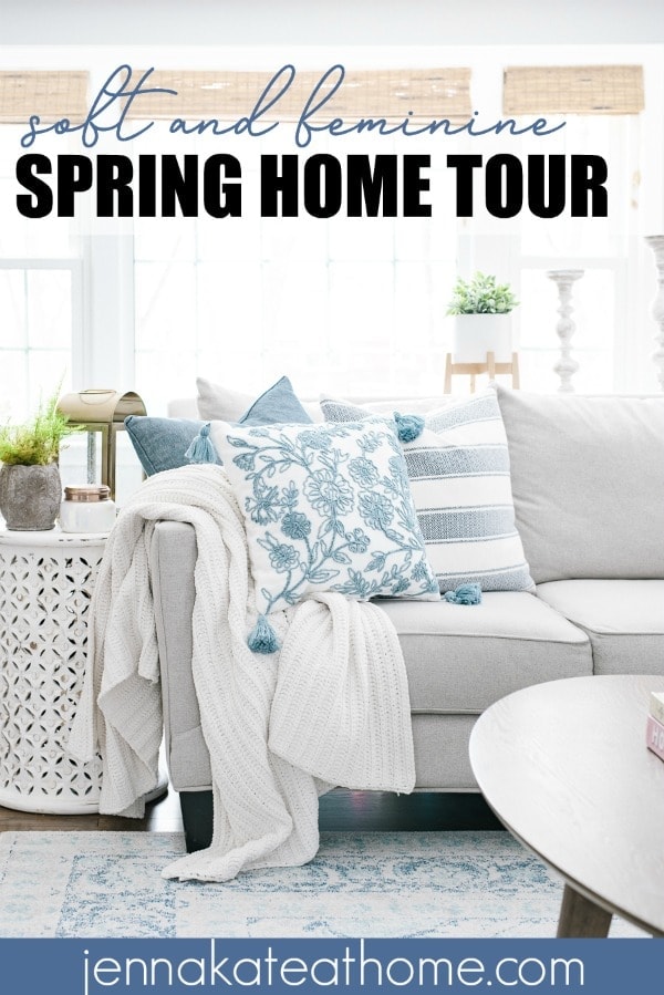 Spring home tour with beautiful decorating ideas