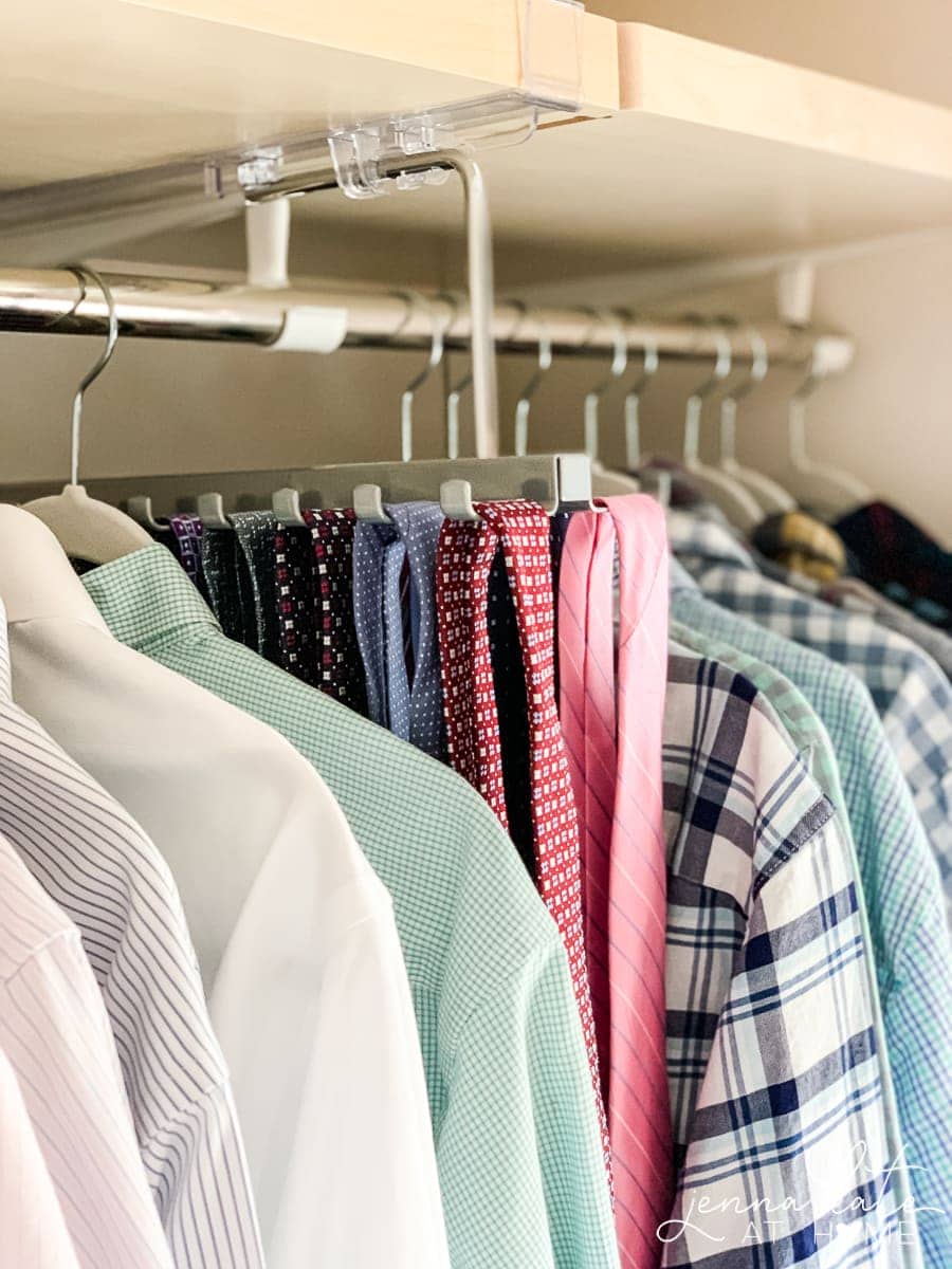 How to make the most out of a small mens walk in closet