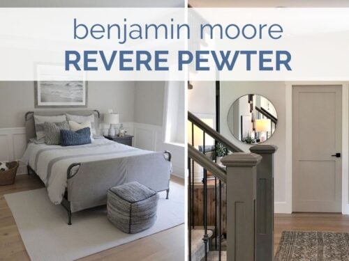 Benjamin Moore Revere Pewter - Jenna Kate at Home