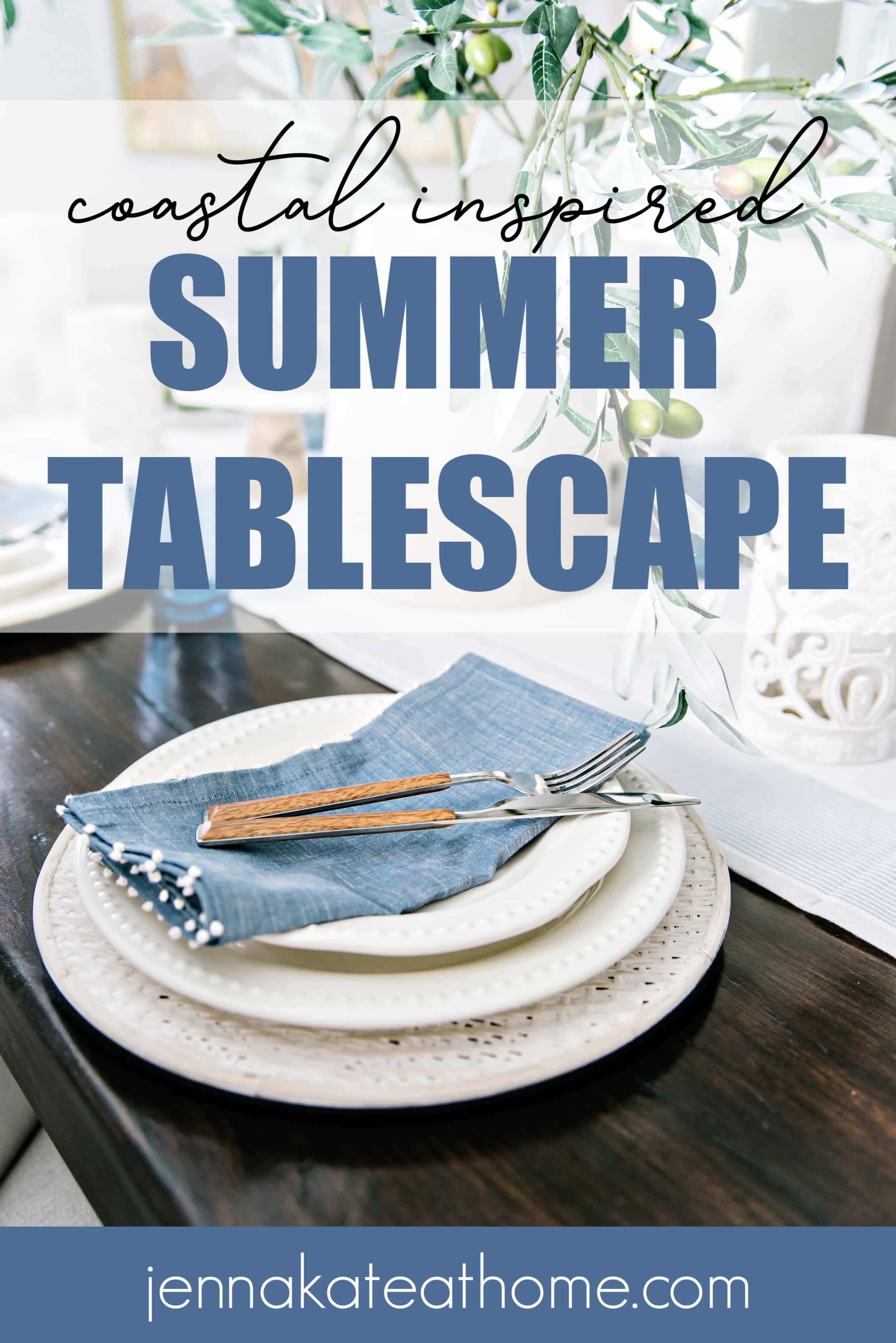 summer tablescape ideas Pinteret