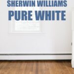 Sherwin Williams Pure White walls