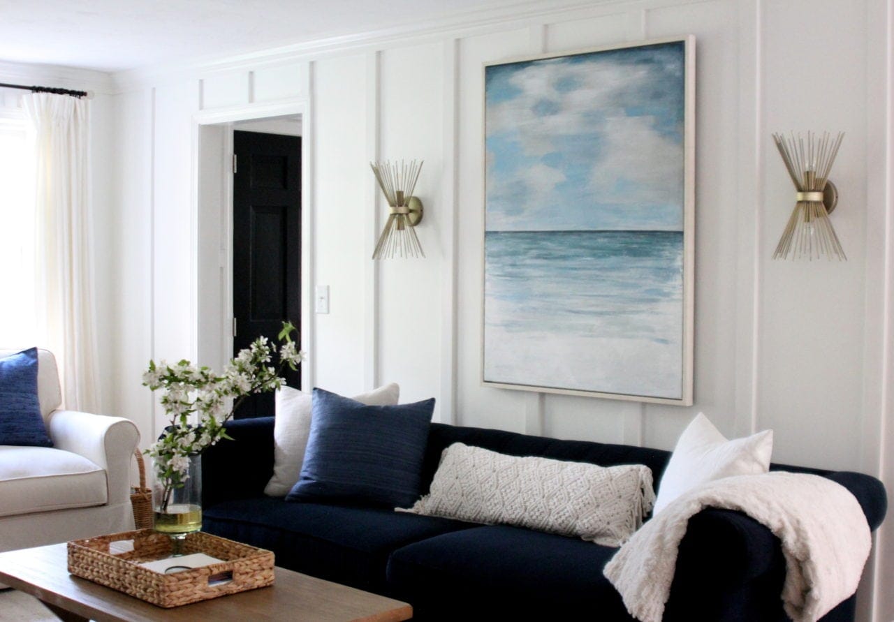 Modern coastal decor