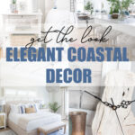 Elegant coastal decor pin