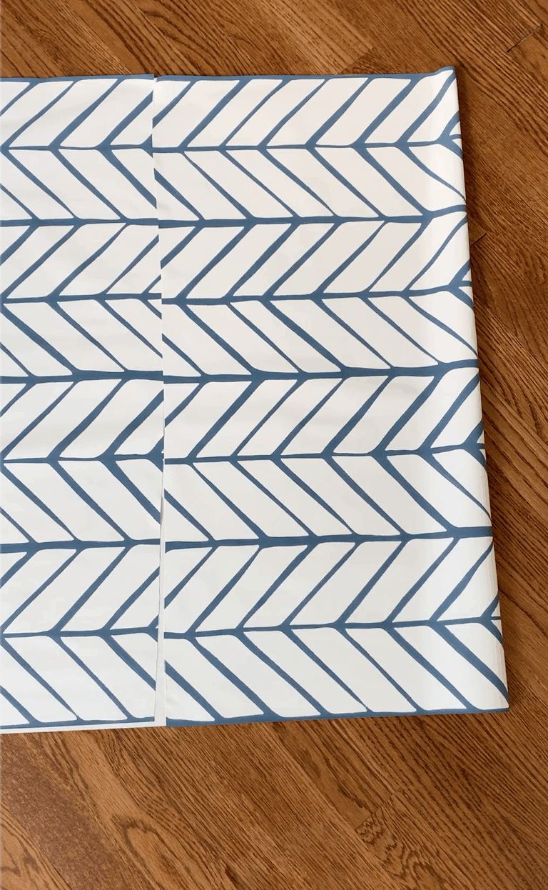 DIY nursery wallpaper accent wall The best way to bookend wallpaper when installing a nursery accent wall