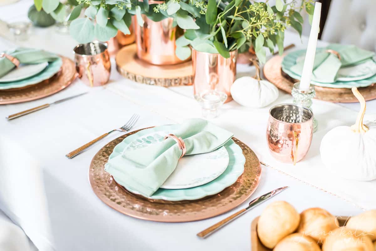 Elegant fall tablescape ideas