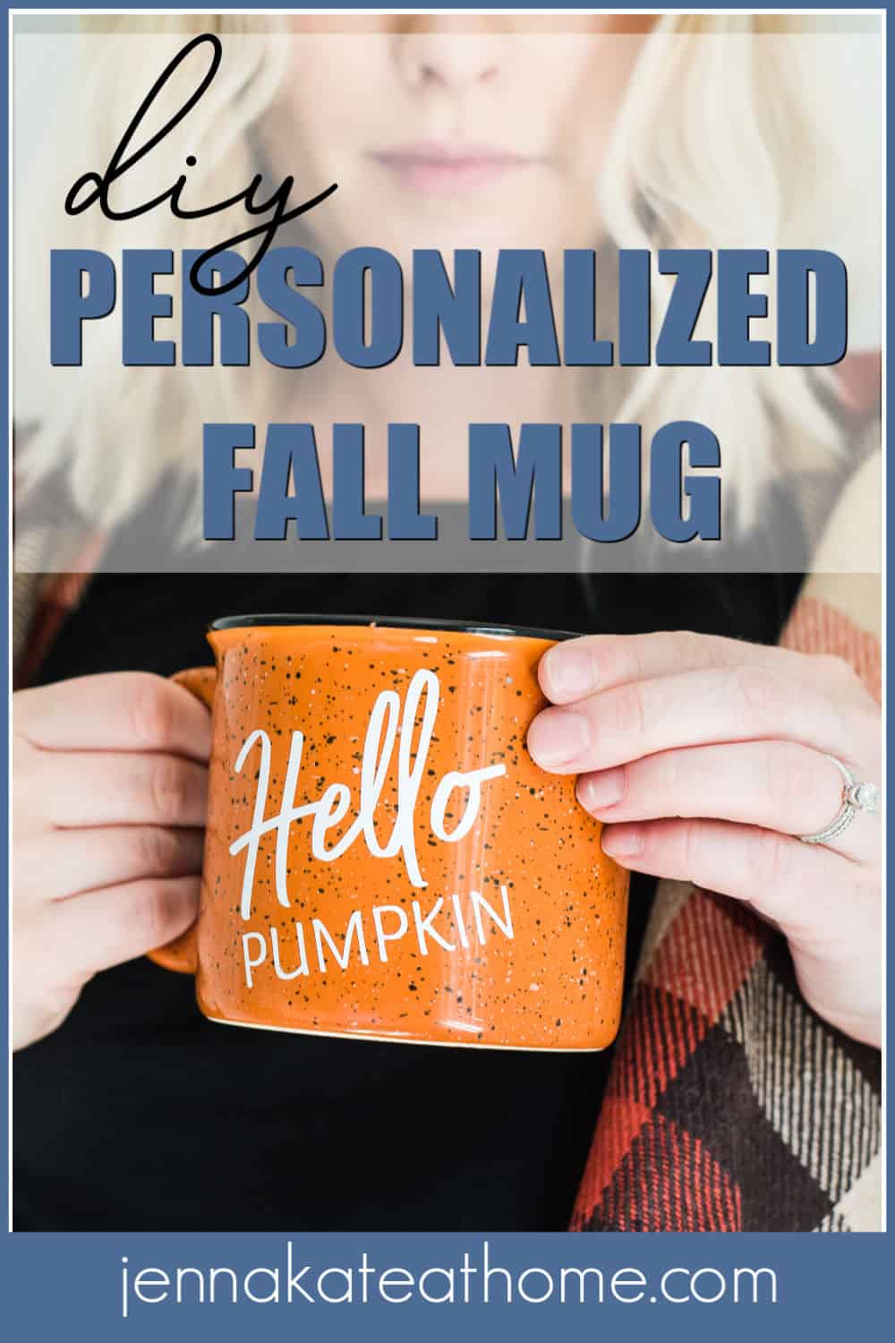 diy personalized mug for fall