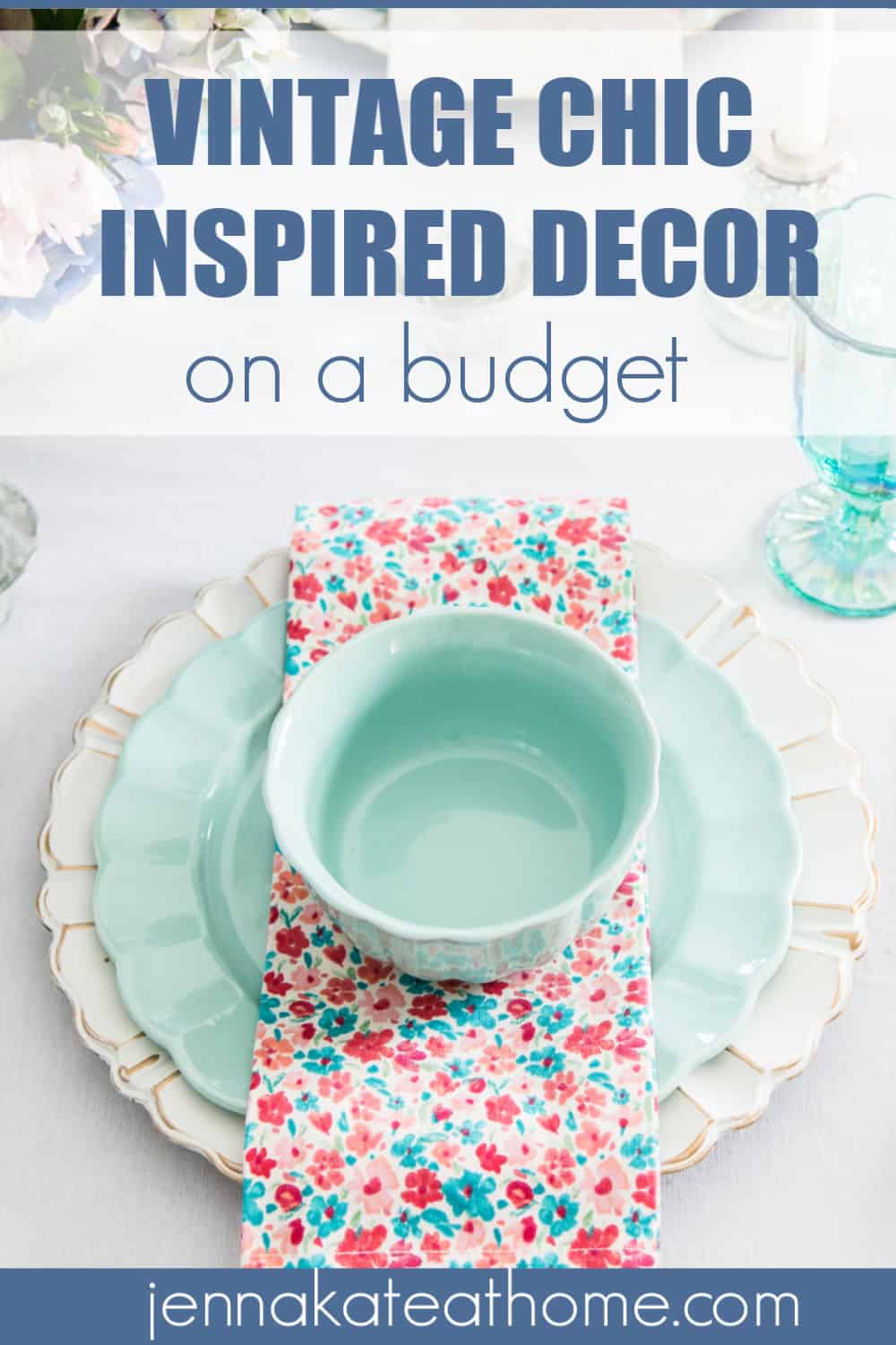 vintage inspired decor on a budget