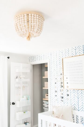 Blue & White Nursery Reveal - Jenna Kate at Home