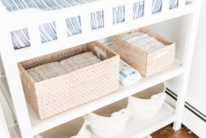 Blue & White Nursery Reveal - Jenna Kate at Home