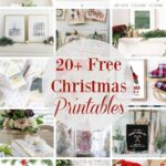 20 beautiful Christmas printables for you to use at home